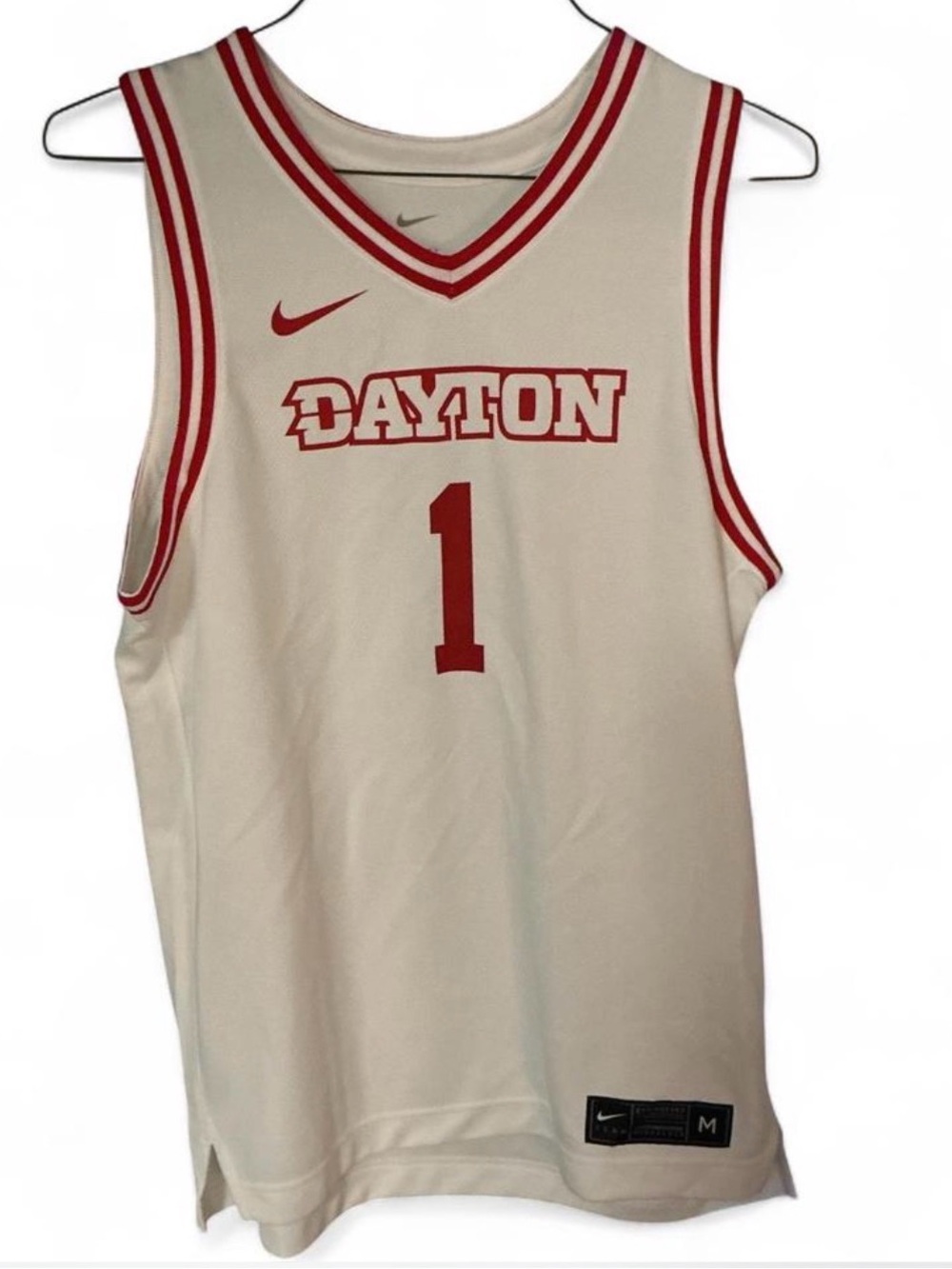 Nike UD Basketball Jersey University of Dayton NWT Medium